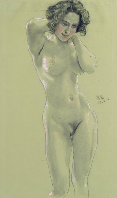 Female Nude by Max Klinger